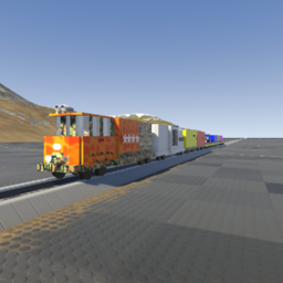 JLW 100 Bricksville West Co.  1990 Heritage + JLW 100 JVC + Mixed Freight