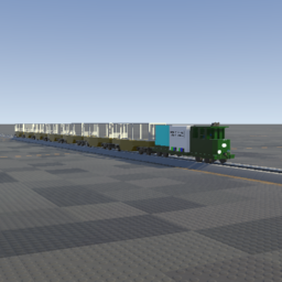 JLW 100 Bricksville West Co. x TPR Special Paint + 5x Autoracks