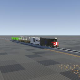 TPR JLW 100 1944 + JVC JLW 100 + Short Mixed Freight