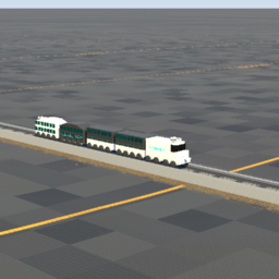 Small Short Metrolink F59PH Consist