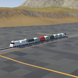 Small Metrolink Long Consist