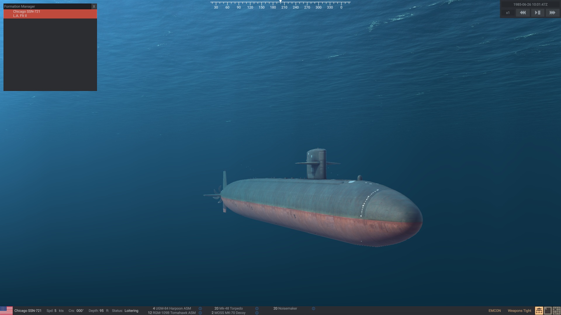 Los Angeles Flight II Submarines