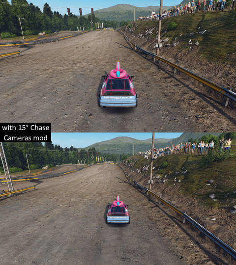 150% Distance for Chase Cameras