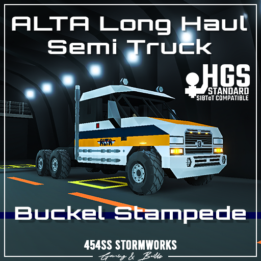 Buckel Stampede ALTA Long Haul Sleeper Semi Truck (HGS/SIBTaT)