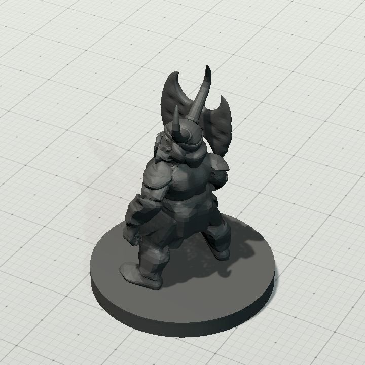 Dwarf Barbarian with a big Beard