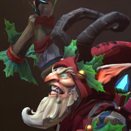 New Year's elf - head