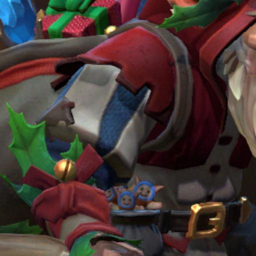 New Year's elf - shoulders
