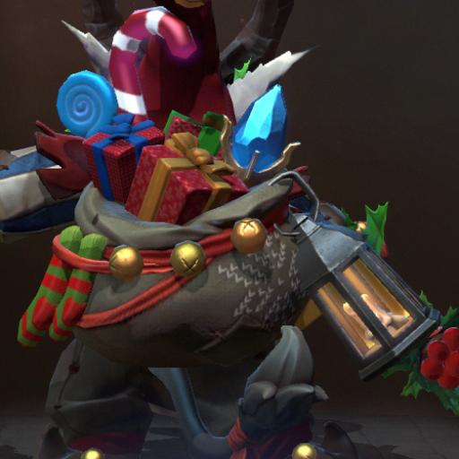 New Year's elf - back