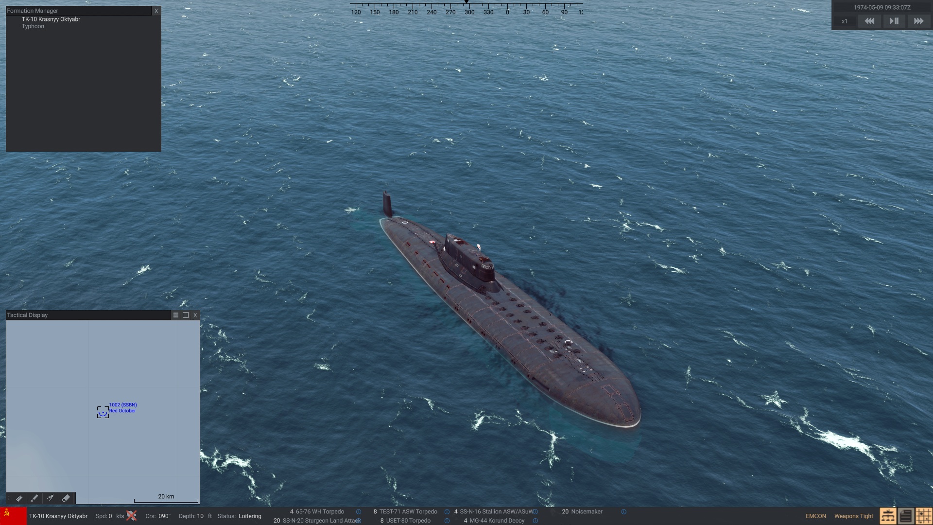 Typhoon (Russian Project 941 Akula) SSBN