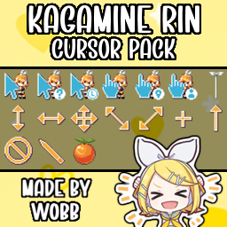 Kagamine Rin Cursor Pack