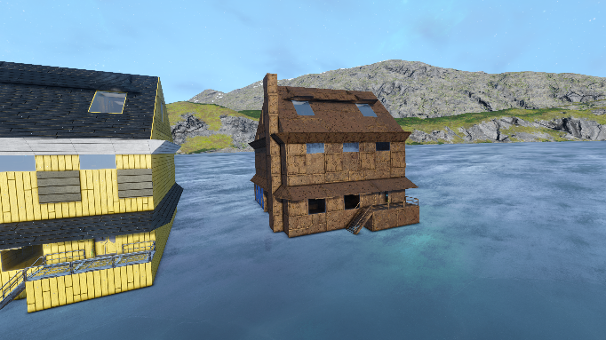 Pleasant-Ville Rusted House Without Lot