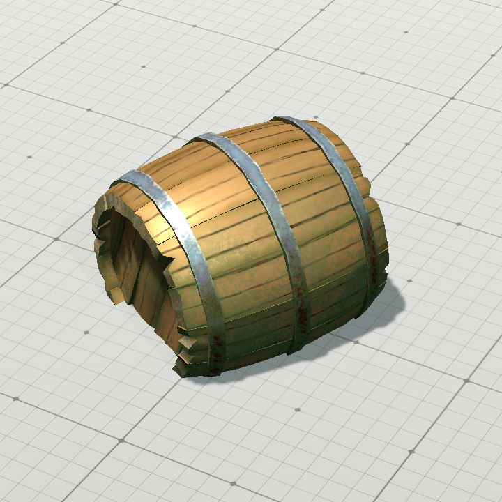 floating barrel01 (animated)