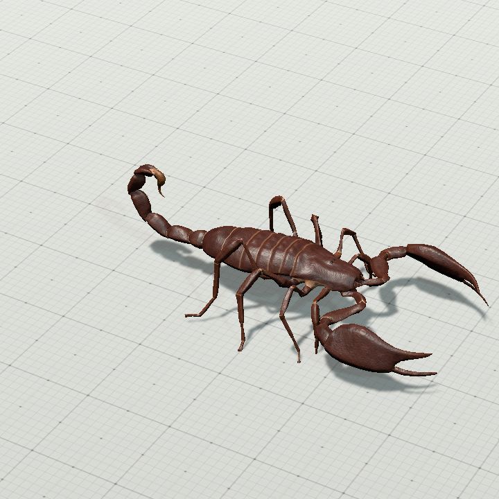giant scorpion  (animated)