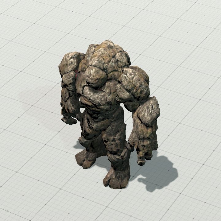 Giant Stone golem (animated)