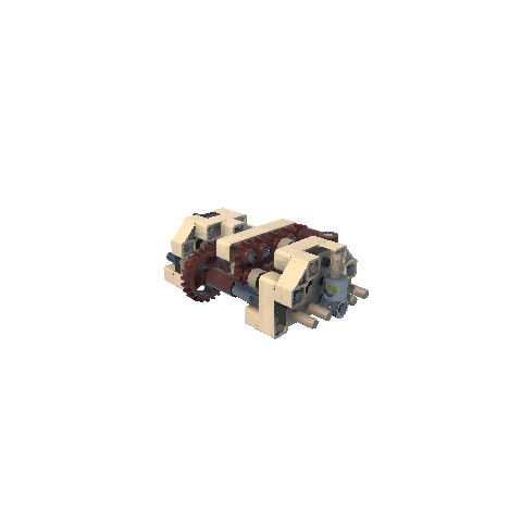 Small 4 speeds trans