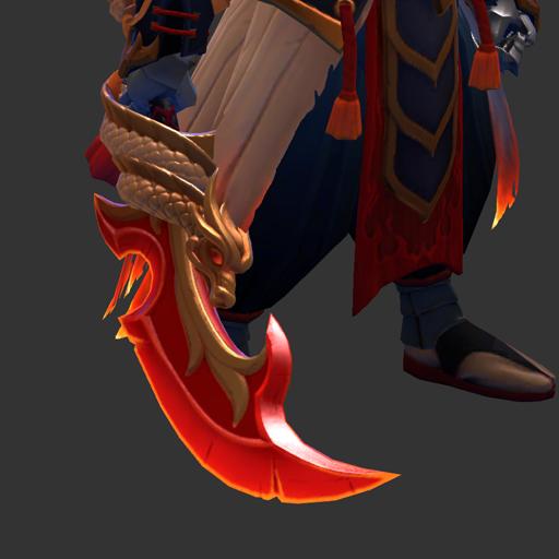 Guardian of the Rising Dragon Temple - weapon
