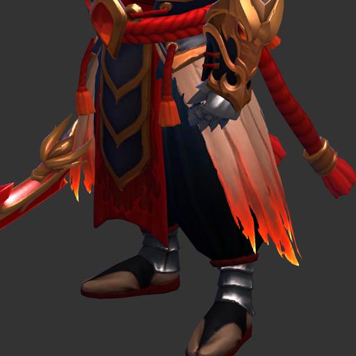 Guardian of the Rising Dragon Temple - back