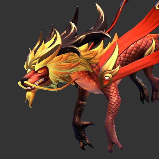 Guardian of the Rising Dragon Temple - dragon
