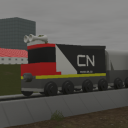 Small CN SD70ACe + 4 Hoppers