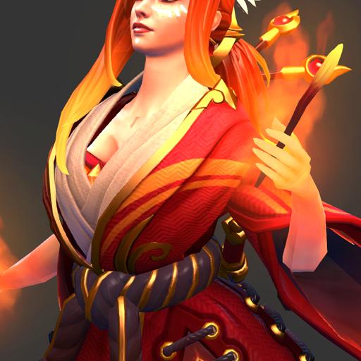Keeper of Fiery Incense - neck