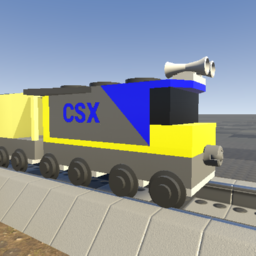 Small CSX ET44 + Mixed Freight