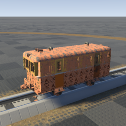 Super-realistic train simulator simulation