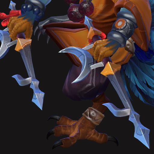 The Feathered Monk - weapon offhand