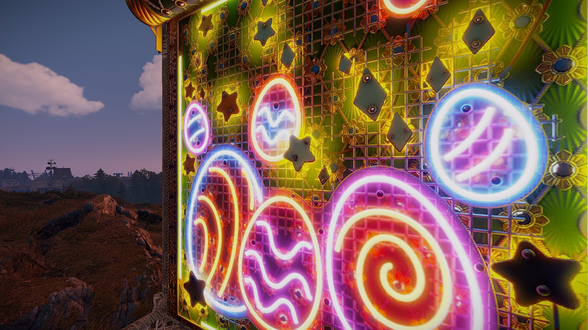 Neon Easter Garage Door thumbnail 6