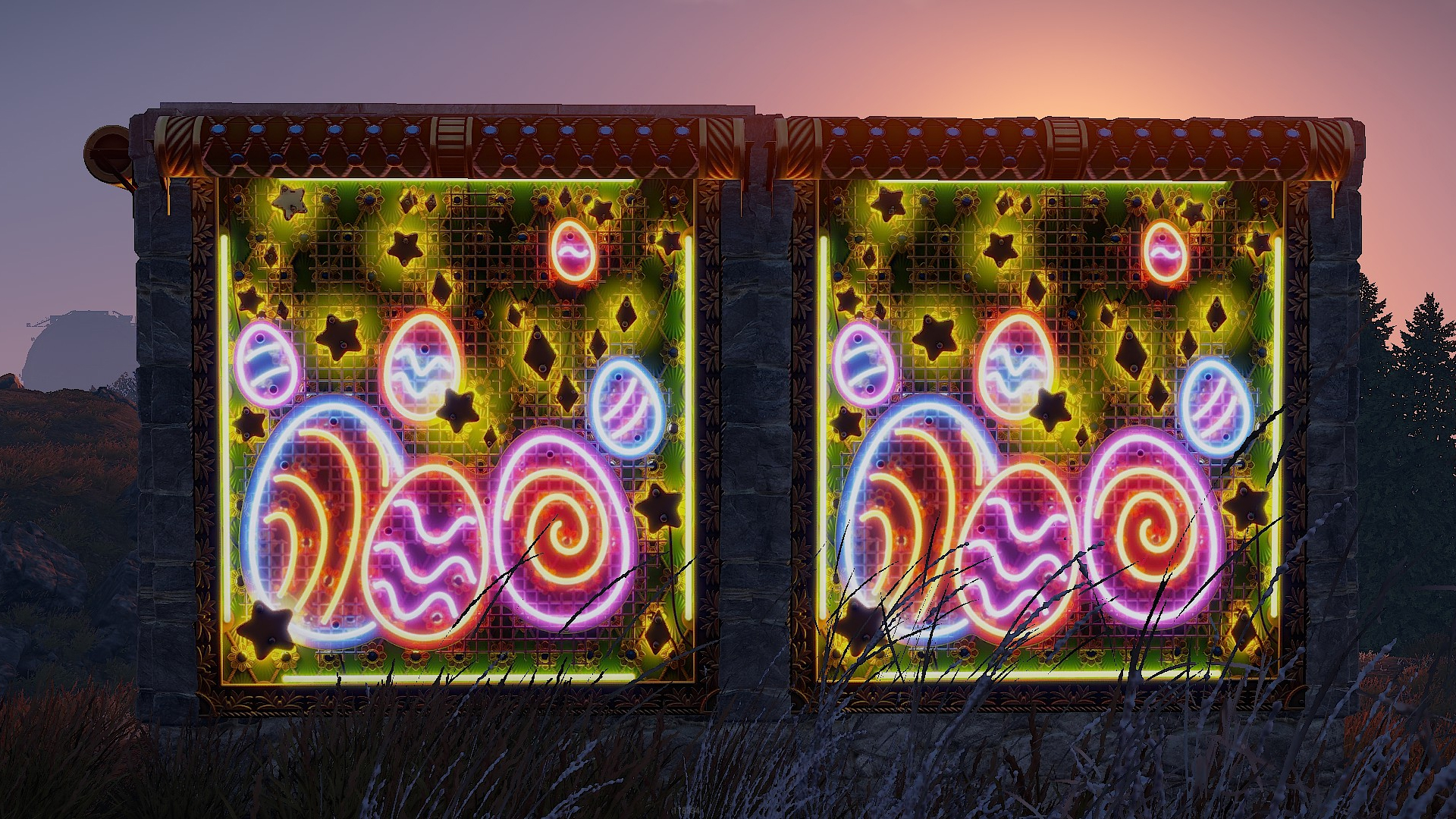 Neon Easter Garage Door thumbnail 7