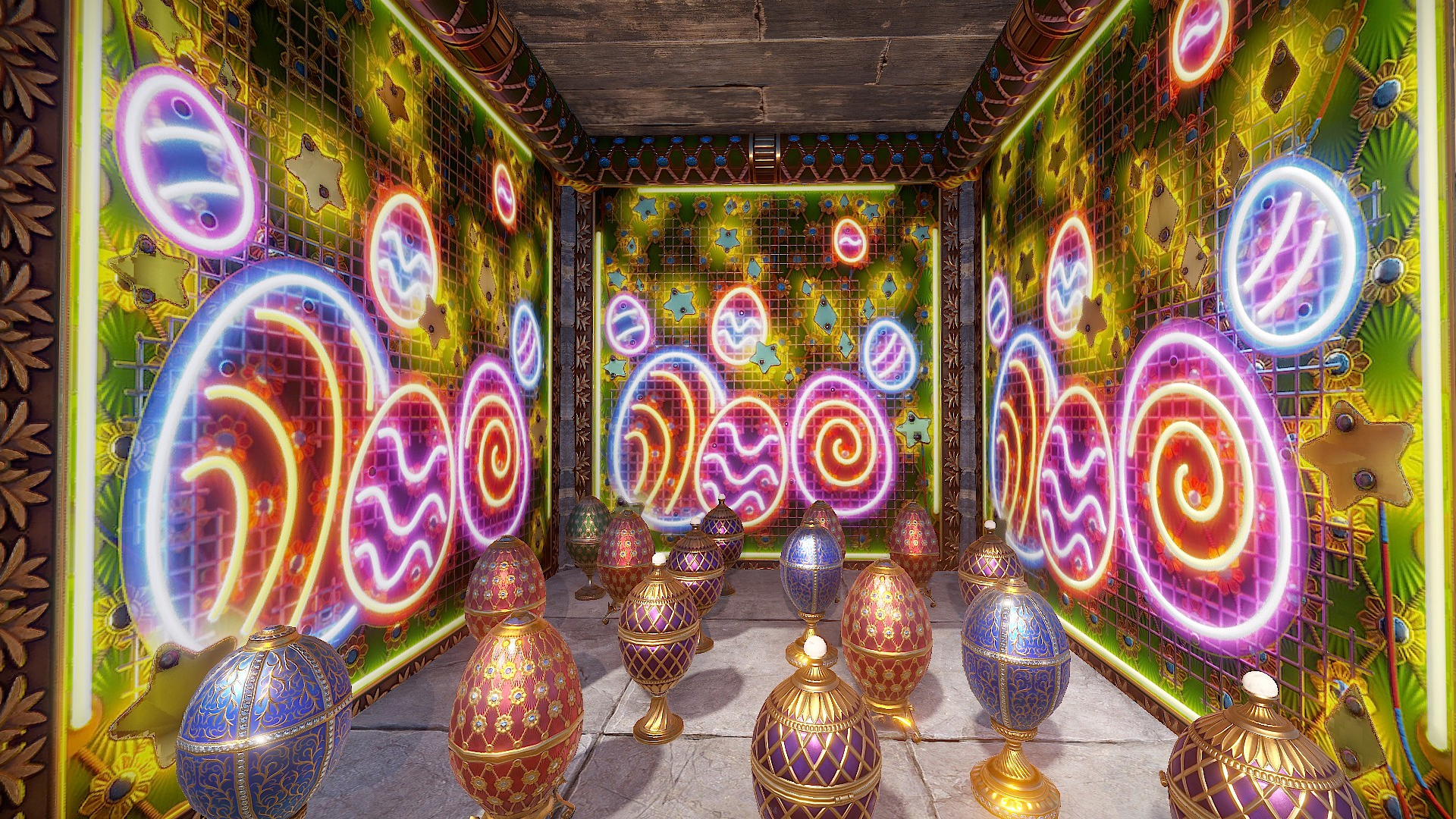 Neon Easter Garage Door thumbnail 10