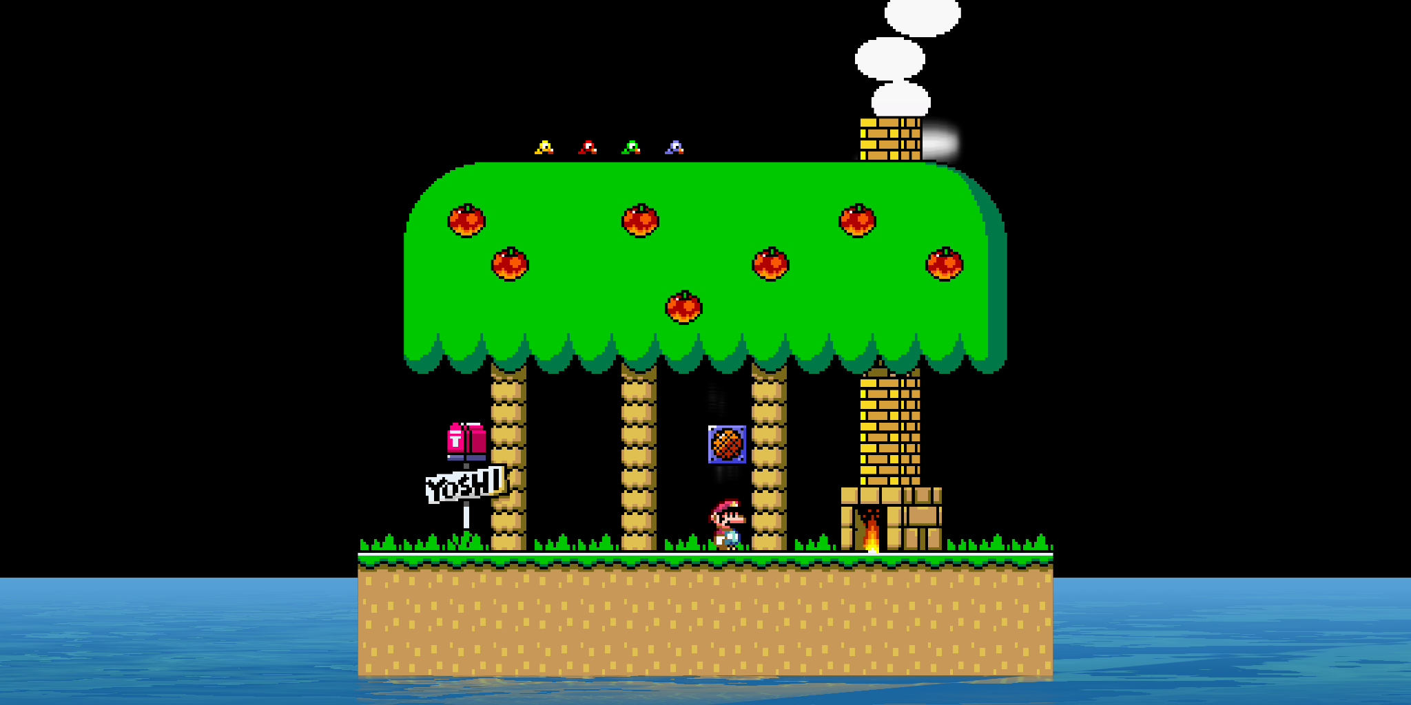 Super Mario World - Yoshi's House