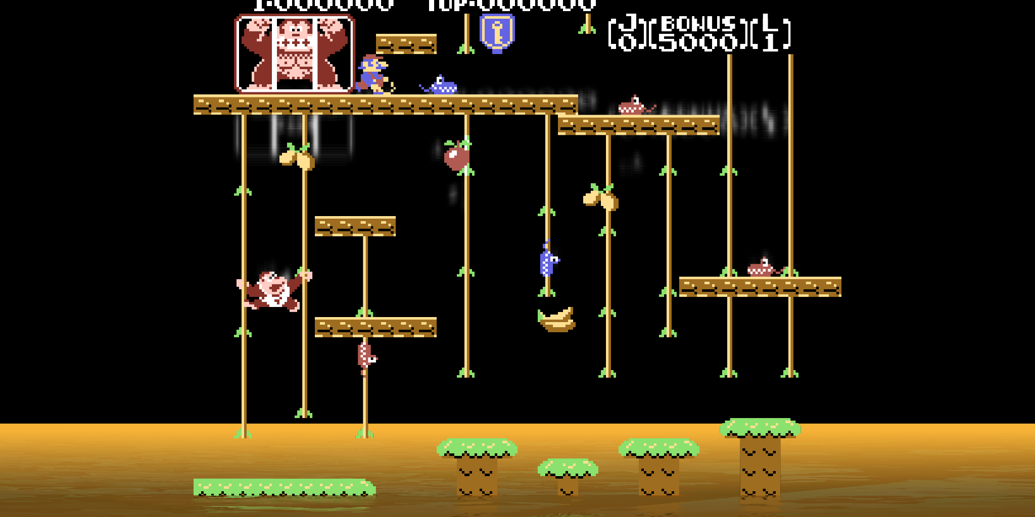 Donkey Kong Jr. - Level 1