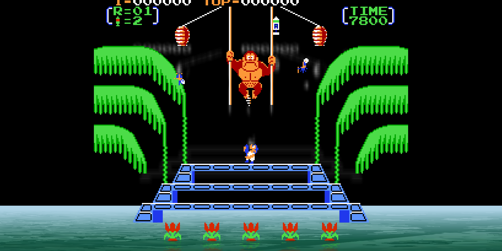 Donkey Kong 3 - Round 1