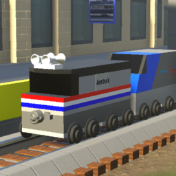 Small Custom Amtrak F40PH/P42DC Special Consist