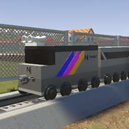 Small NJT F40PH + 5 Comet 1 Coaches