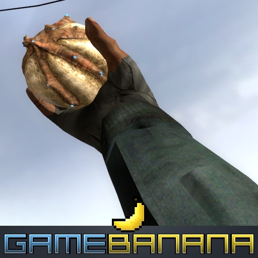 Rebel Hands Fingerless Gloves Version B (Black Skin) [Gamebanana Port]