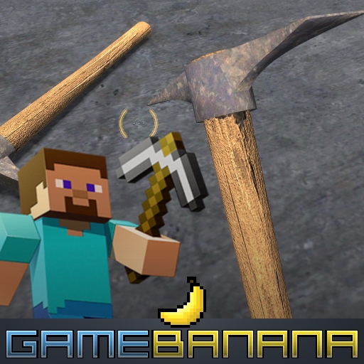 Pickaxe over Crowbar [Gamebanana Port]