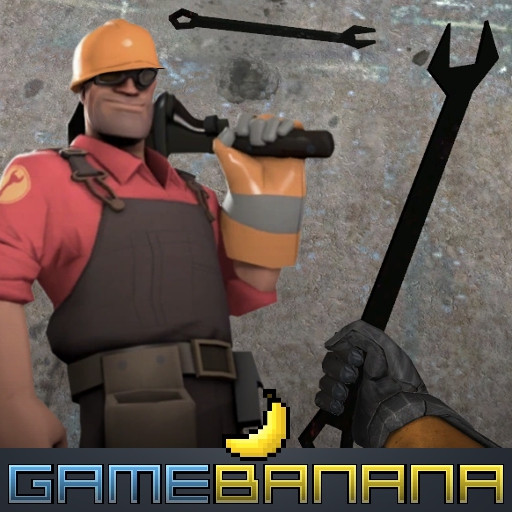 Combination Wrench over Crowbar [Gamebanana Port]