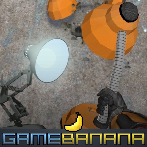 Desk Lamp over Crowbar [Gamebanana Port]