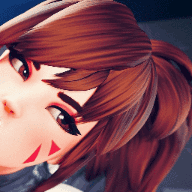 Kiriko and DVa BJ White 4k Loop