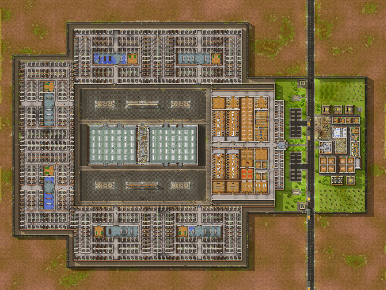 900 Med-Sec. Prison