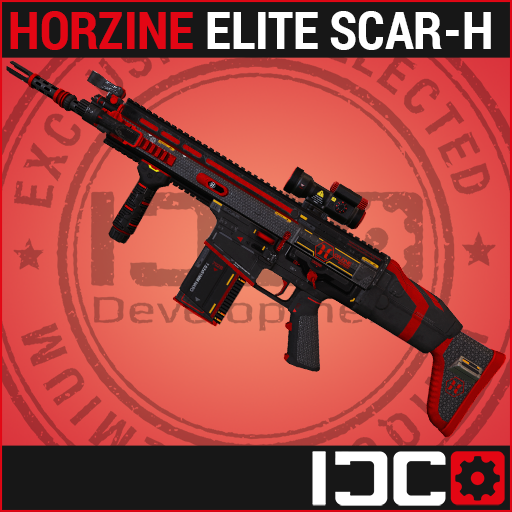 [IJC] Horzine Elite SCAR-H Red