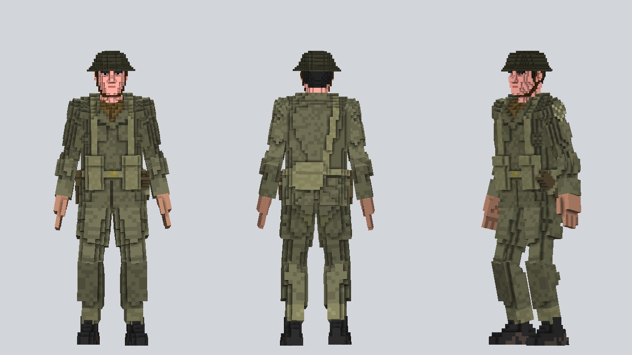 British WW Soldier
