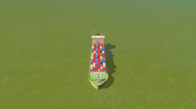 Bright colored Cargo Ships preview