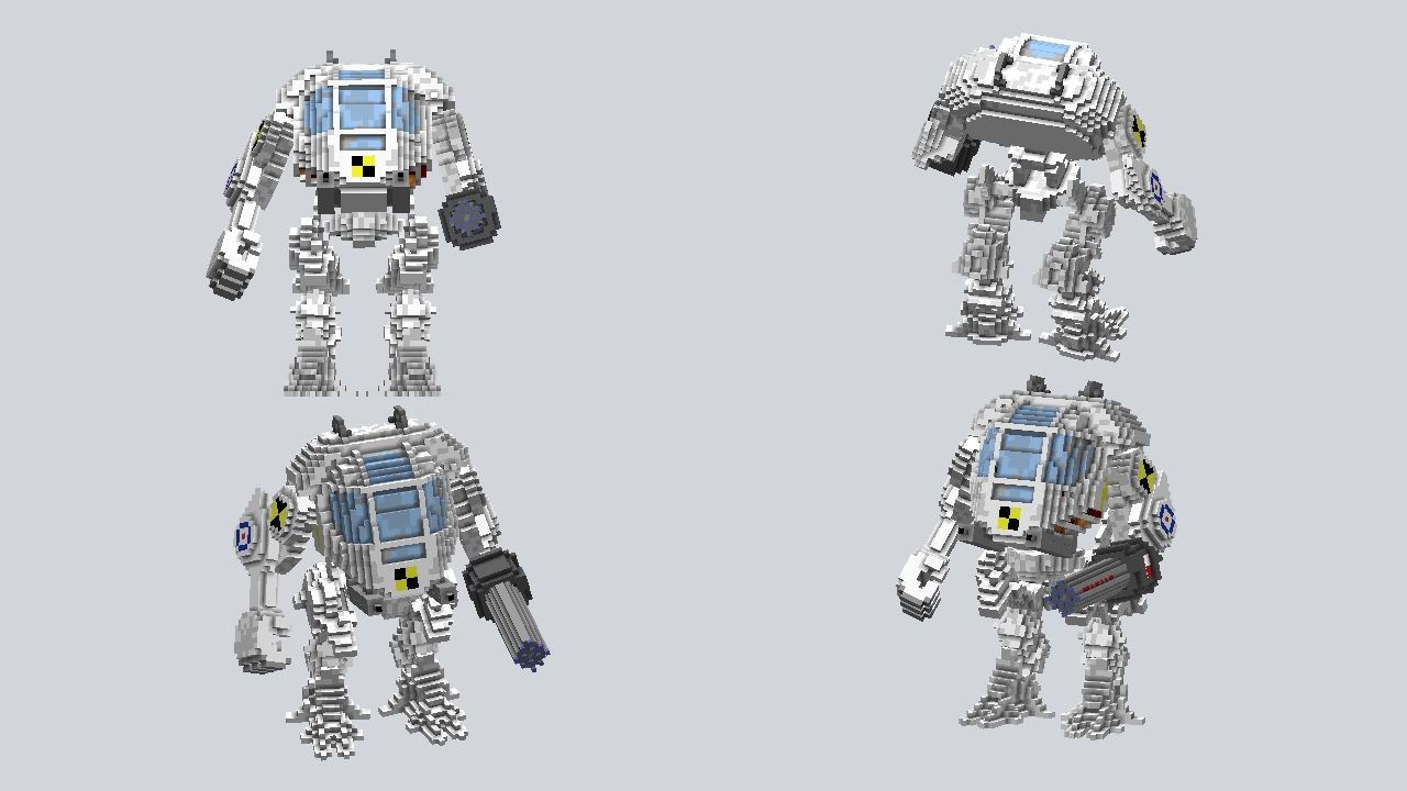 Nuclear Warhead Mech