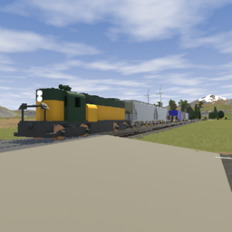 CNW Freight Train
