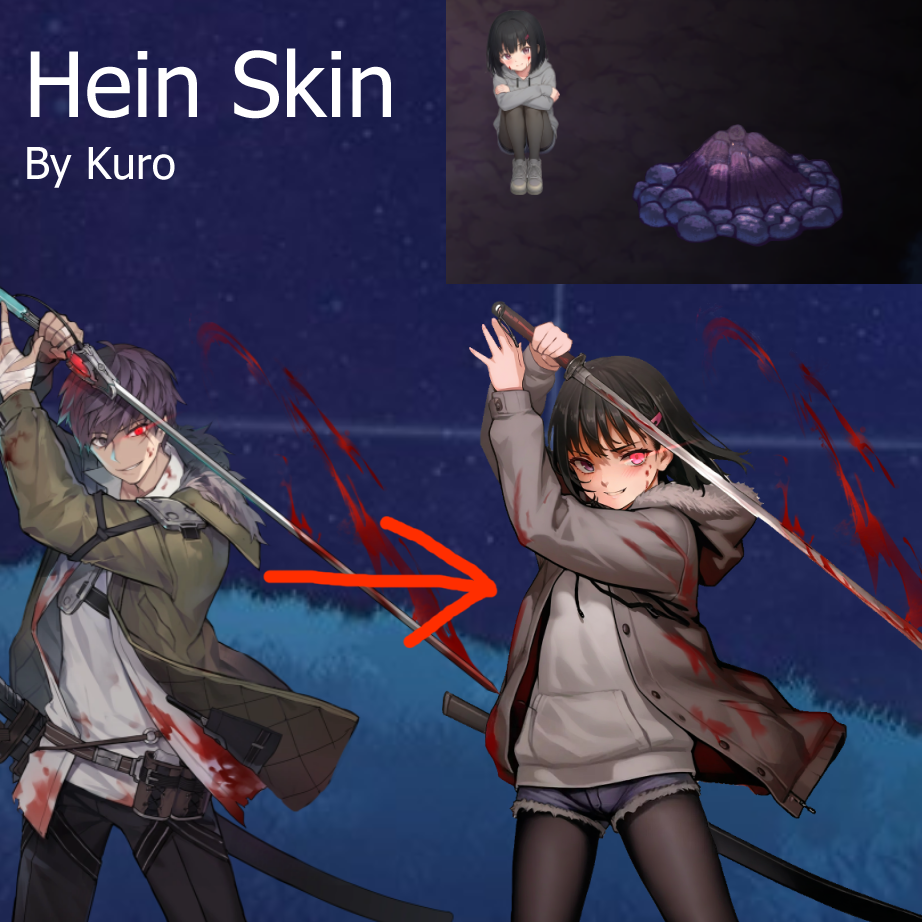 【CN/EN/KR/JP】Female Hein Skin