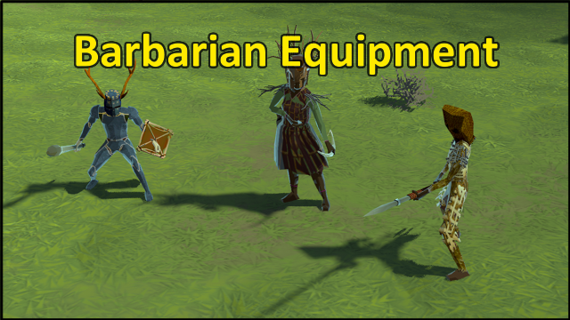 Barbarian Equipment
