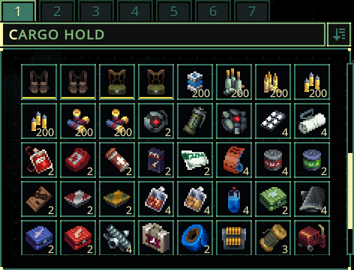 More items in stack