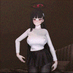 【Blue Archive MMD】Tsukatsuki Rio - NUMBER NINE【調月 リオ】